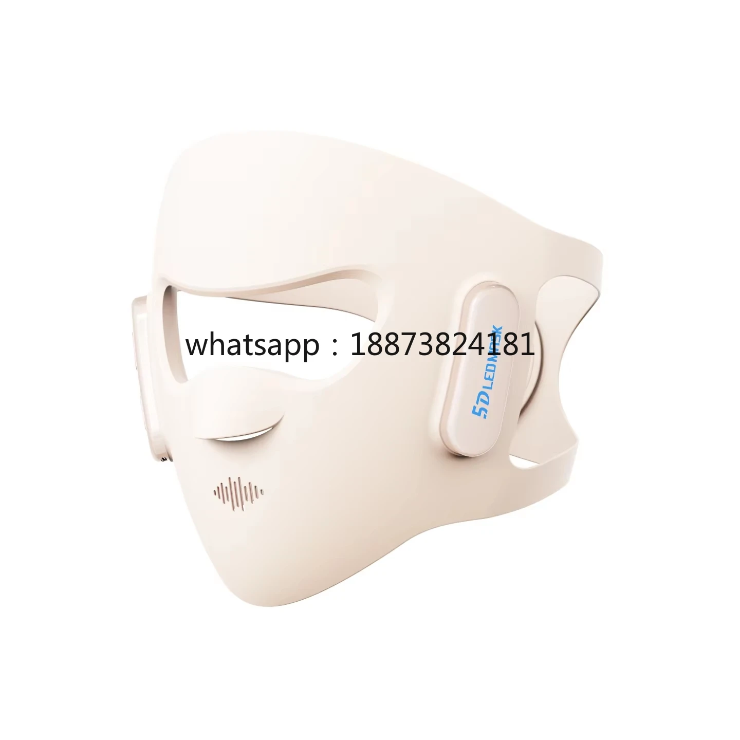 Silicone Led Face Mask Wireless - قناع وجه ثلاثي الأبعاد بتقنية LED