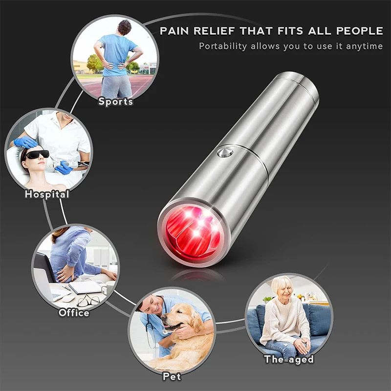 Red Light Therapy Torch 660Nm - جهاز العلاج بالضوء الأحمر، مصباح يدوي