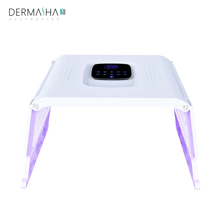 Led Face Mask Phototherapy Acne - جهاز علاج ضوئي للوجه والرقبة بـ7