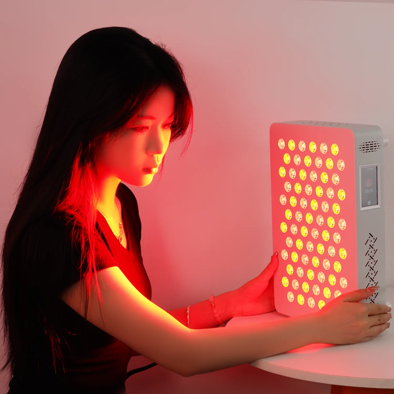 Red Light Therapy Panel 660 850 - جهاز SGROW الاحترافي للعلاج بالأشعة تحت