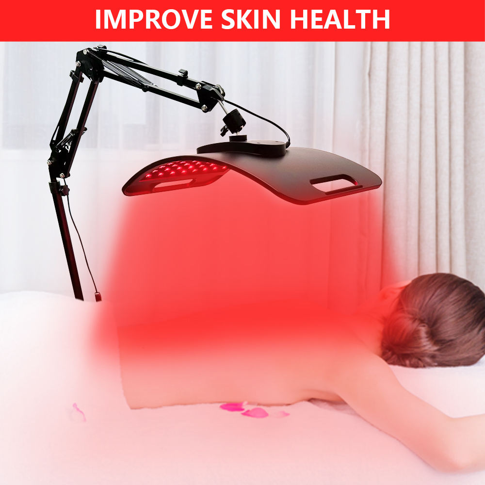 لوحة علاج بالضوء الأحمر مع حام - مراجعة Red Light Therapy Panel 660 850 وسعره