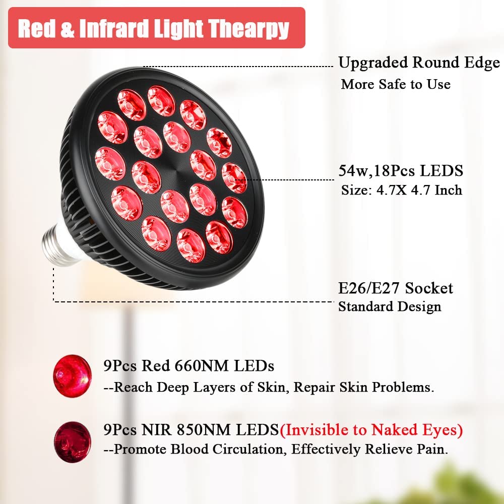 مصباح العلاج بالضوء الأحمر وال - مراجعة Red Light Therapy Torch 660Nm وسعره