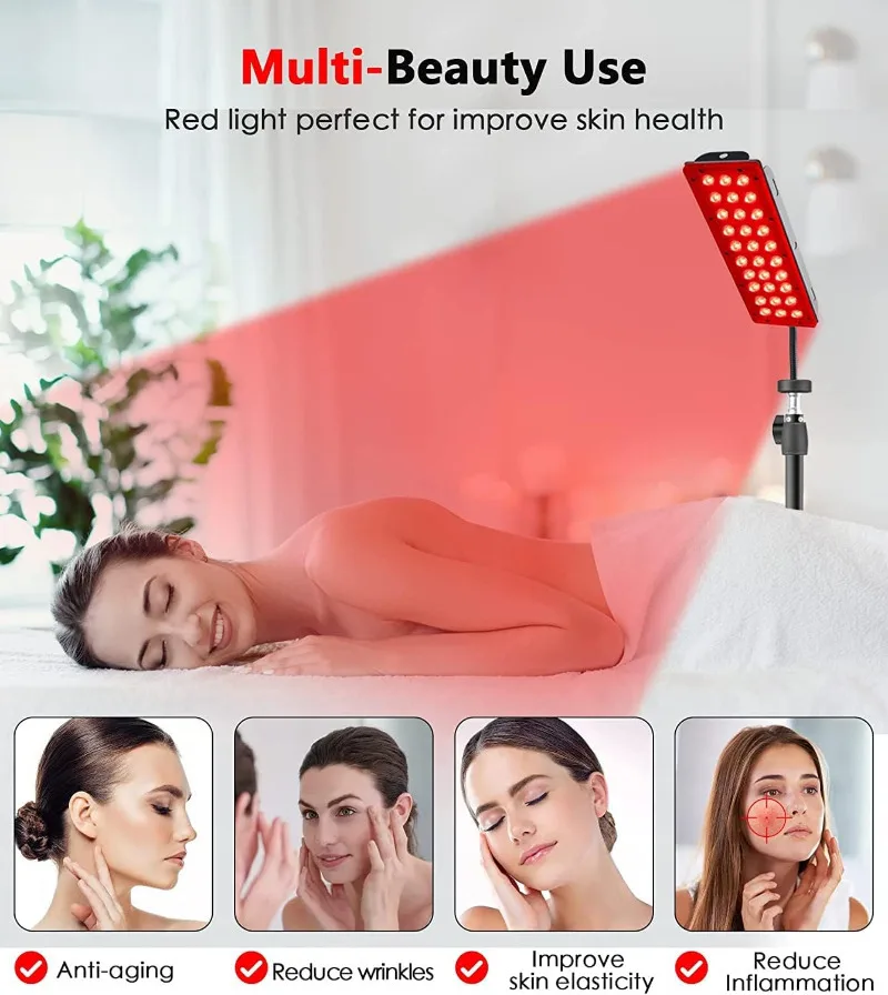 مصباح العلاج بالضوء الأحمر أست - مراجعة Red Light Therapy Torch 660Nm وسعره