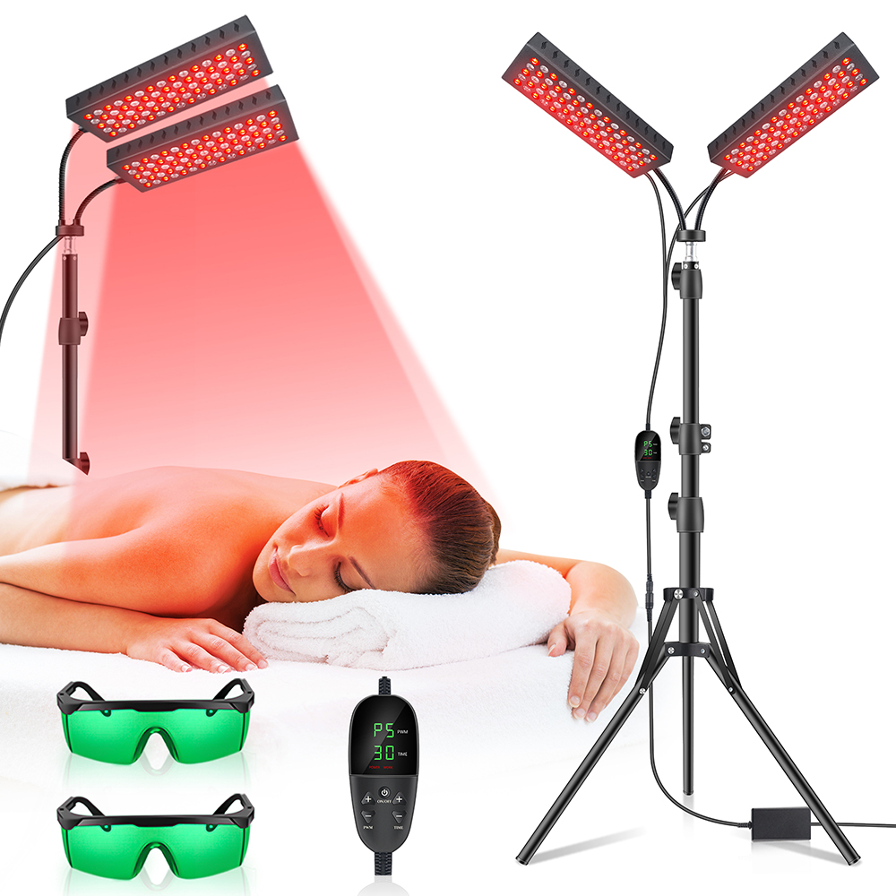 لوحة العلاج بالضوء الأحمر المح - مراجعة Red Light Therapy Mask Near Infrared وسعره