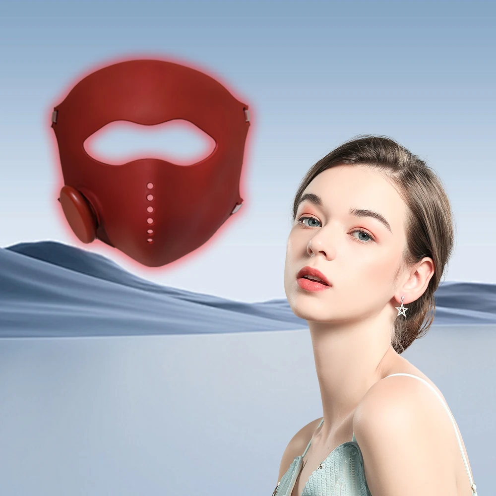 قناع علاج Led من السيليكون، قن - مراجعة Silicone Led Face Mask Wireless وسعره