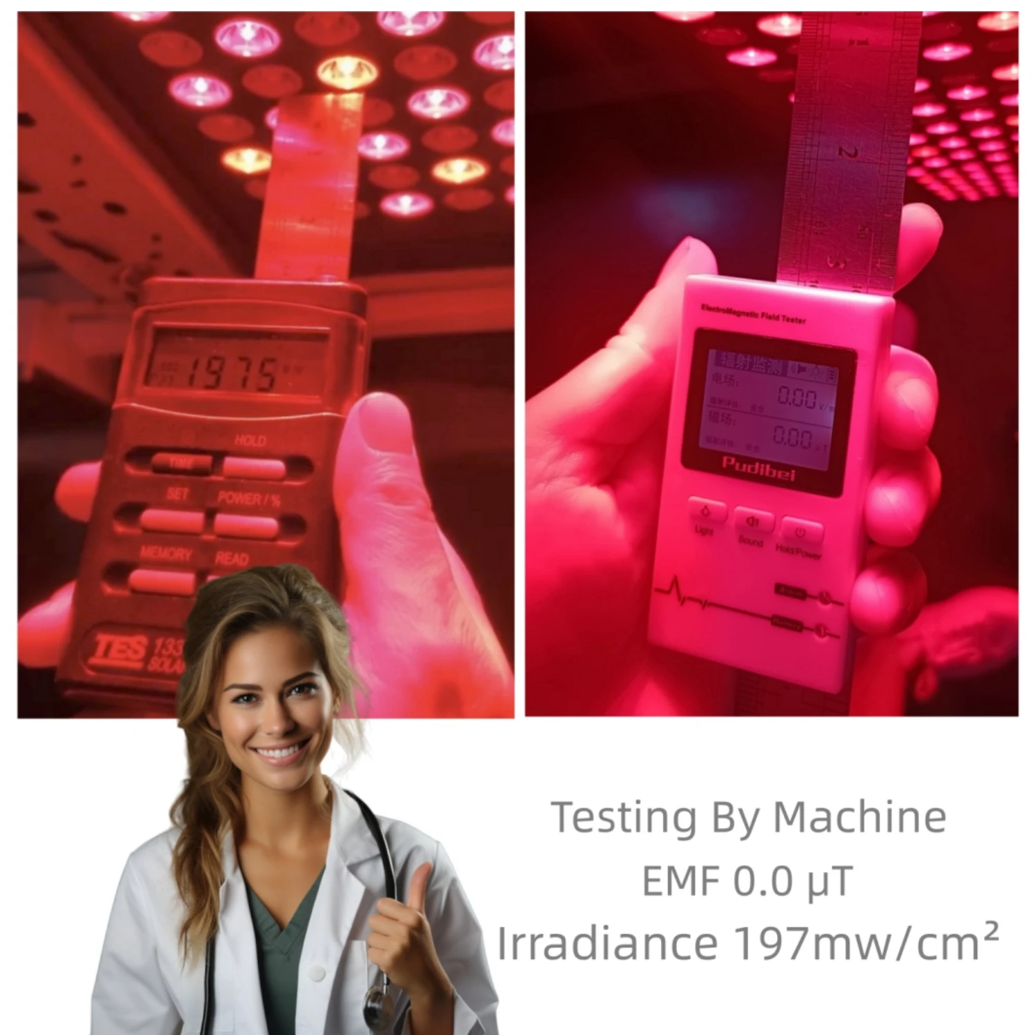 جهاز علاج بالضوء الأحمر للجسم  - مراجعة Led Light Therapy Bed Full Body وسعره