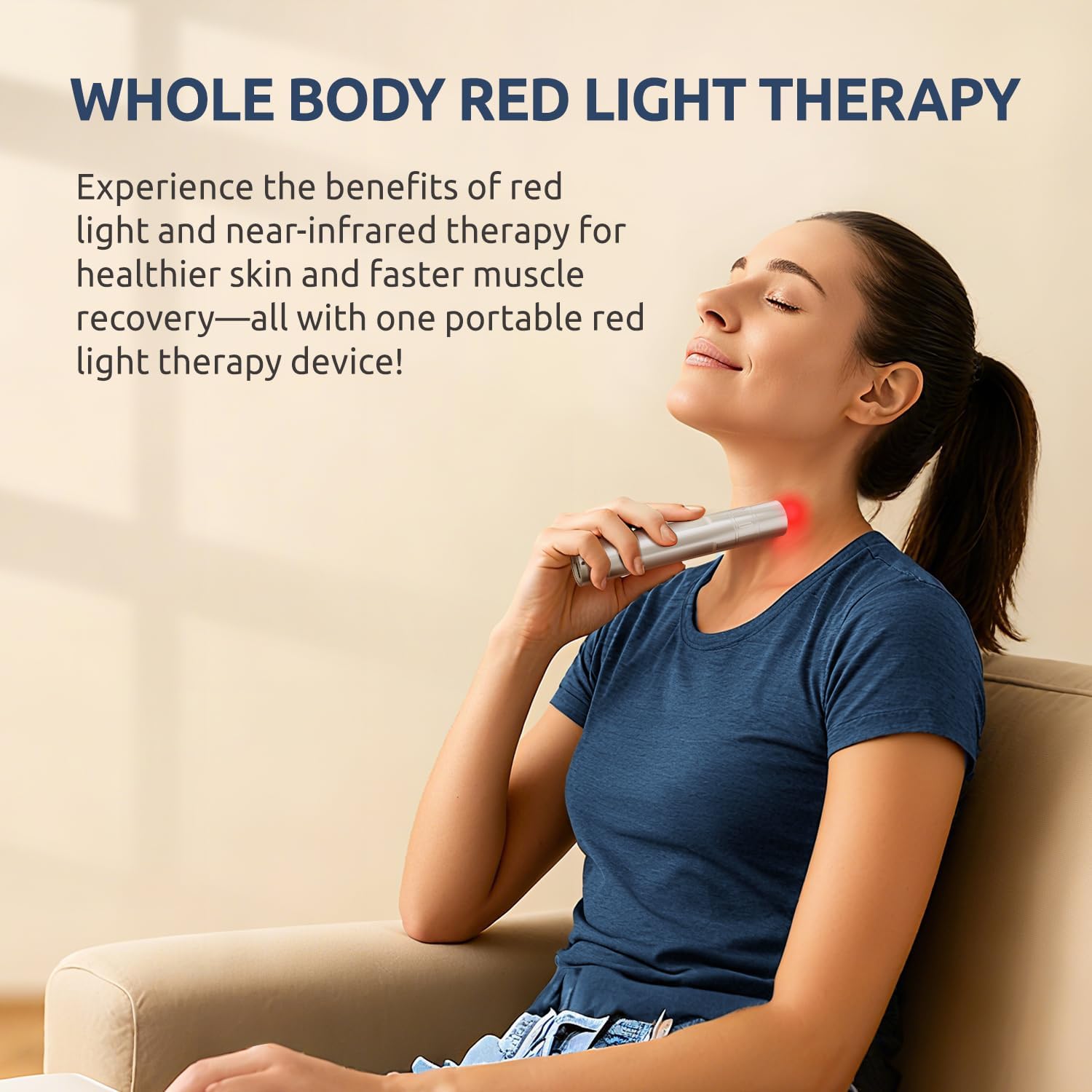 630 + 660 + 850nm يده جهاز الع - مراجعة Red Light Therapy Torch 660Nm وسعره