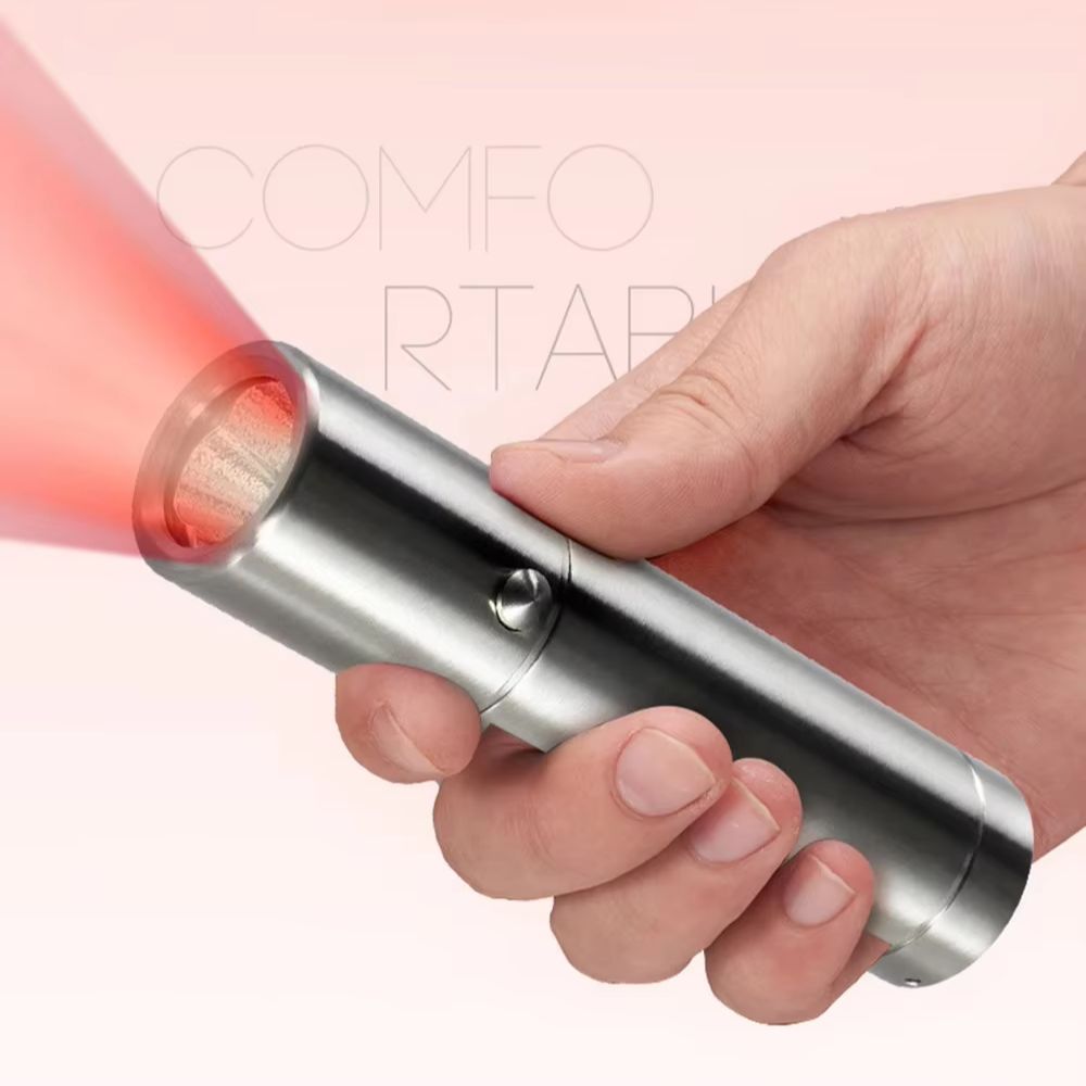 جهاز العلاج بالضوء الأحمر، مصب - مراجعة Red Light Therapy Torch 660Nm وسعره
