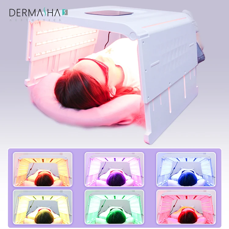 جهاز علاج ضوئي للوجه والرقبة ب - مراجعة Led Face Mask Phototherapy Acne وسعره