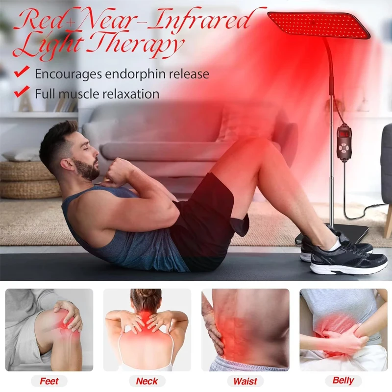 مصباح علاج بالضوء الأحمر بتقني - مراجعة Red Light Therapy Torch 660Nm وسعره