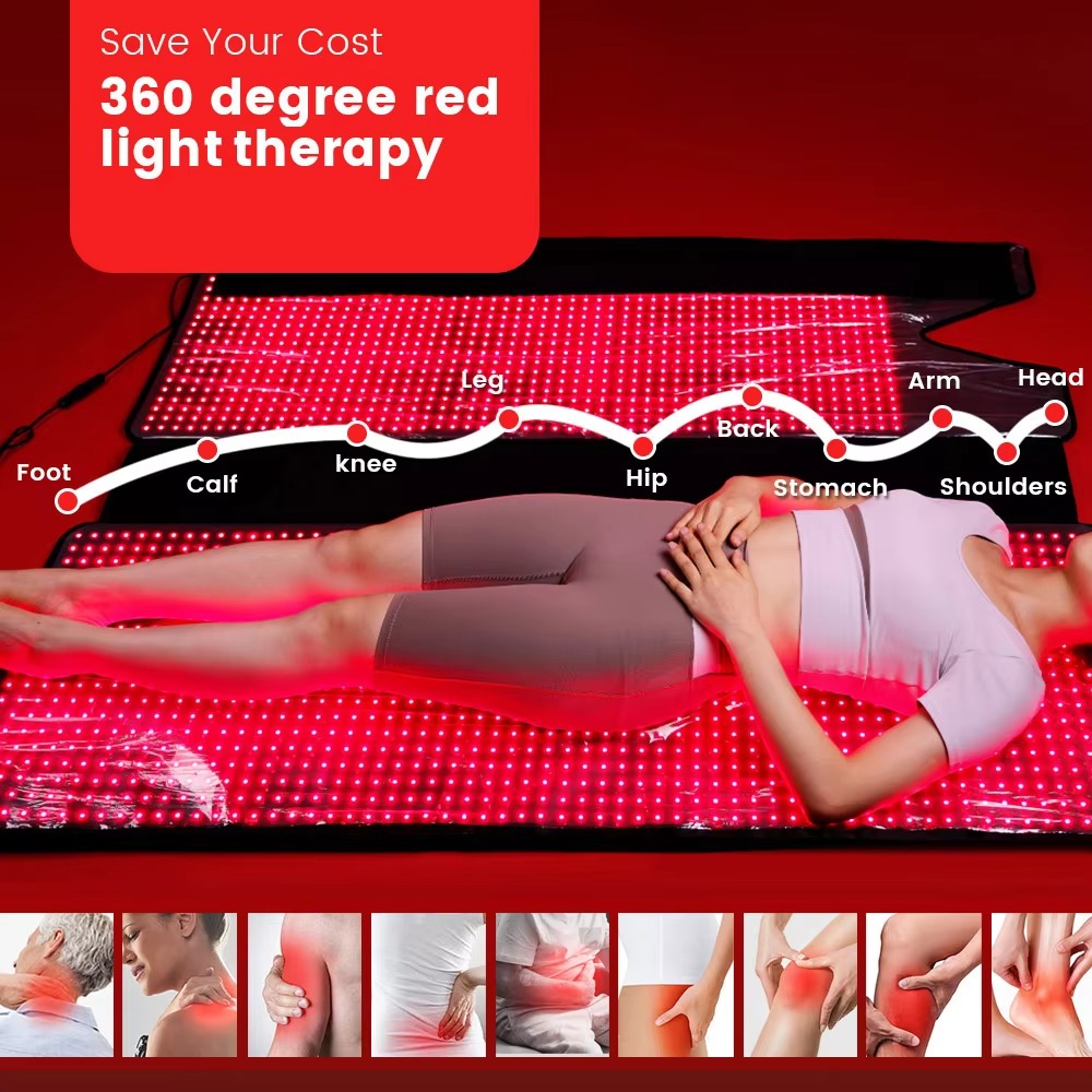 حقيبة نوم للعلاج بالضوء الأحمر - مراجعة Led Light Therapy Bed Full Body وسعره
