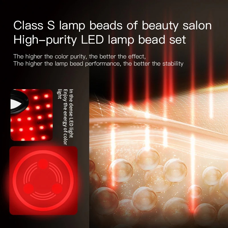 قناع الوجه المصنوع من السيليكو - مراجعة Led Face Mask Phototherapy Acne وسعره