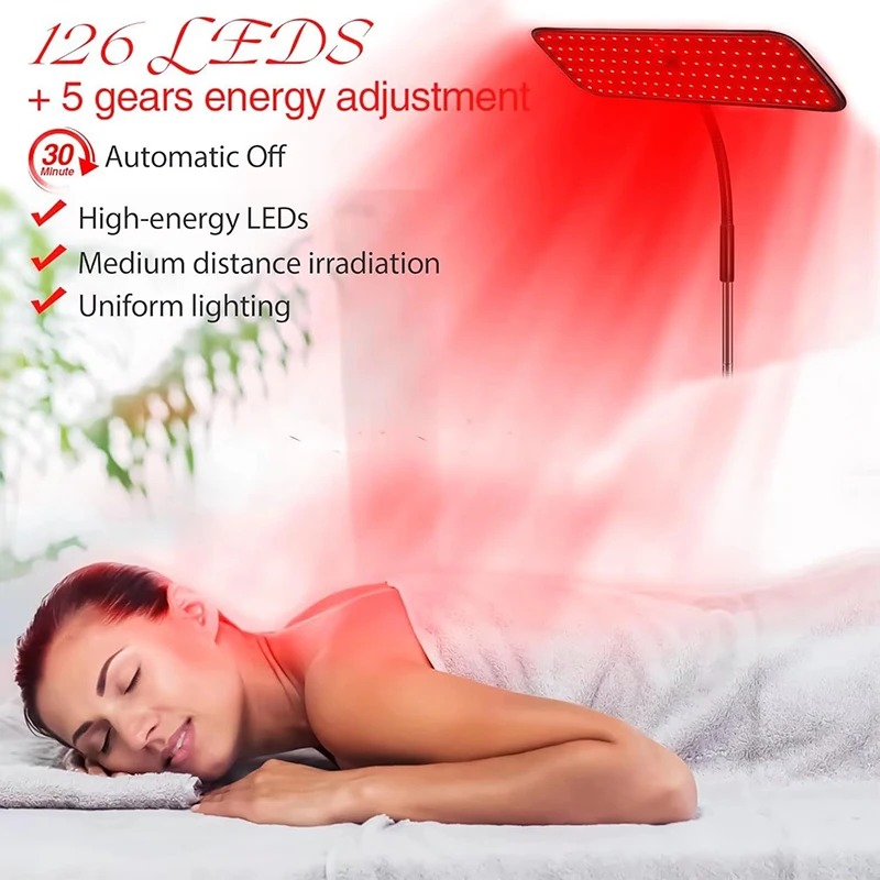 660nm & 850nm جهاز إضاءة بالأش - مراجعة Red Light Therapy Torch 660Nm وسعره