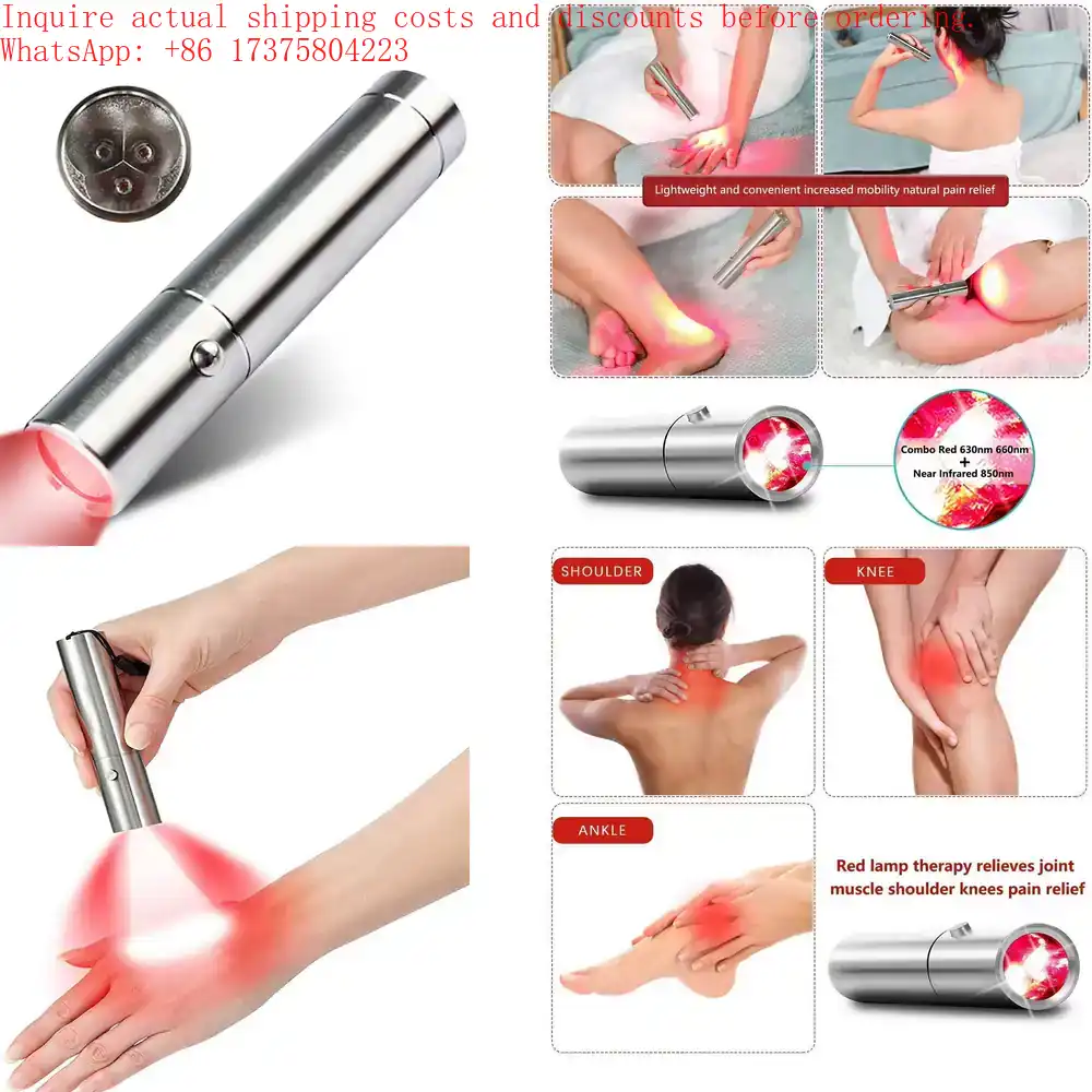 مصباح يدوي قابل لإعادة الشحن ل - مراجعة Red Light Therapy Torch 660Nm وسعره
