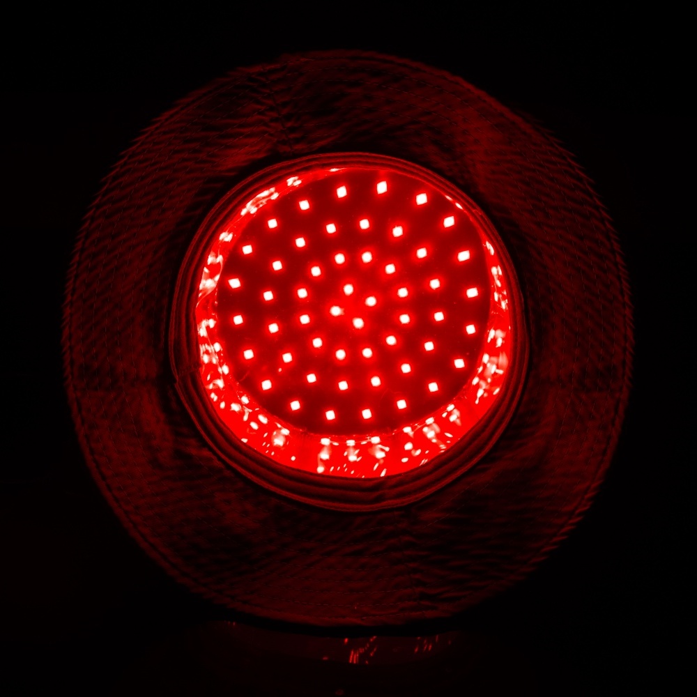 قبعة نمو الشعر بالعلاج الضوئي  - مراجعة Red Light Therapy Mask Near Infrared وسعره
