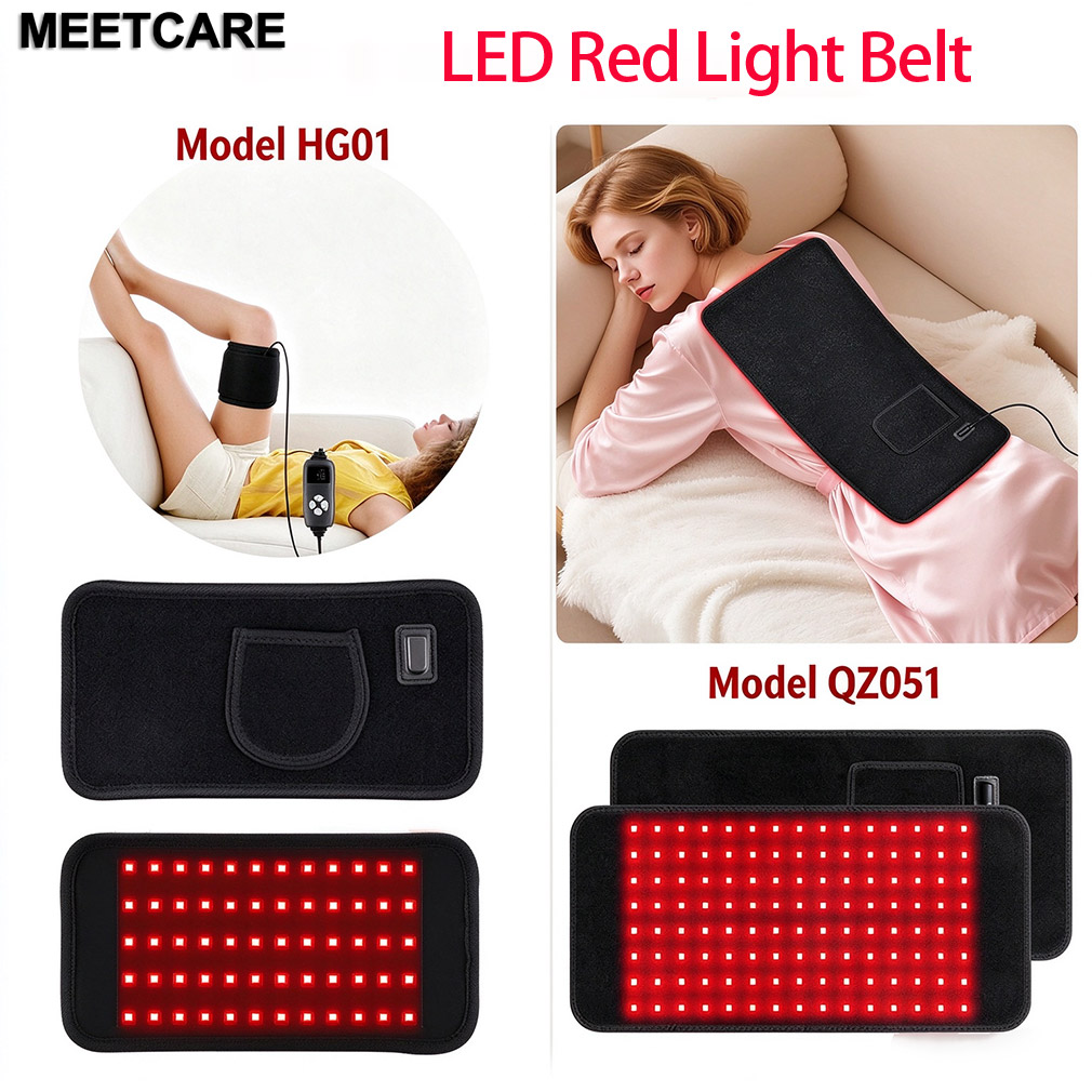 حزام خصر بإضاءة LED حمراء QZ05 - مراجعة Red Light Therapy Panel 660 850 وسعره