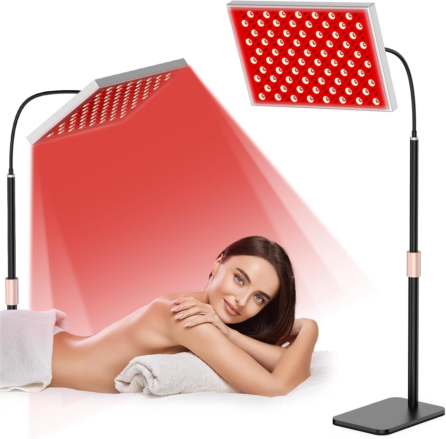 علاج بالضوء الأحمر للجسم، لوحة - مراجعة Red Light Therapy Torch 660Nm وسعره