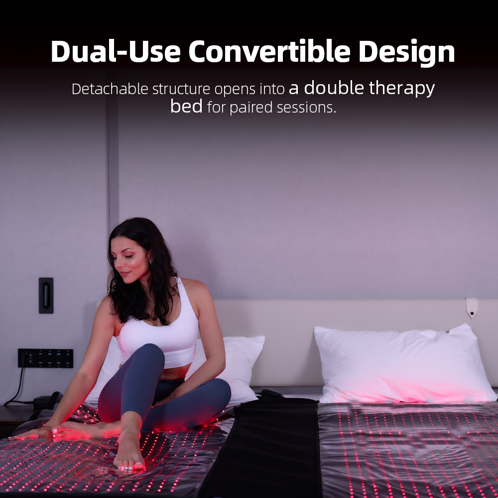 سرير علاج بالضوء الأحمر والأشع - مراجعة Led Light Therapy Bed Full Body وسعره