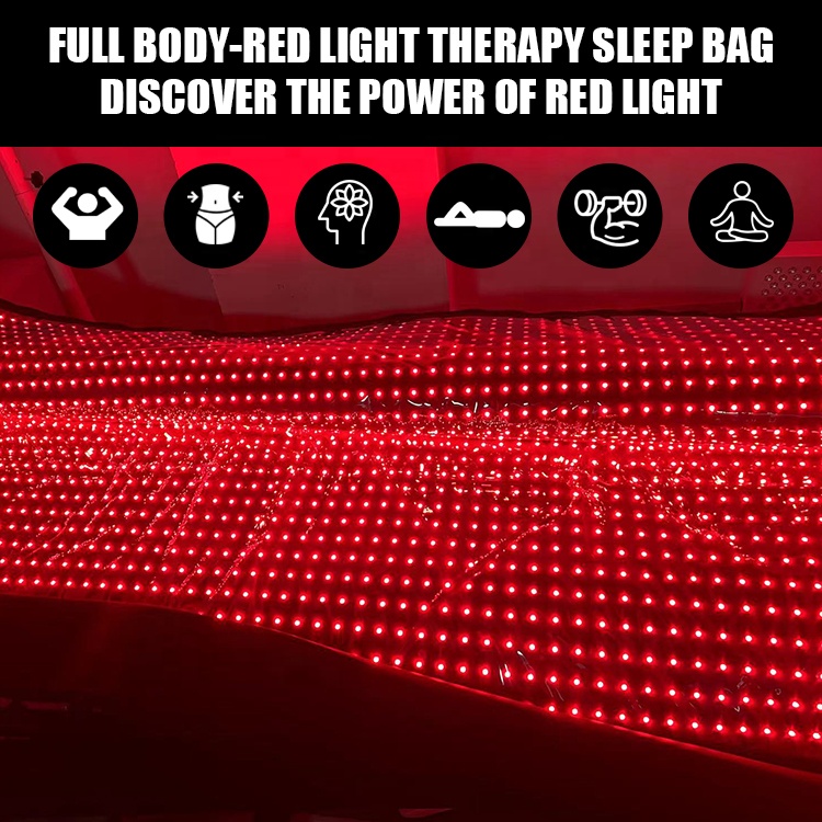حصيرة علاجية كاملة للجسم بحجم  - مراجعة Led Light Therapy Bed Full Body وسعره