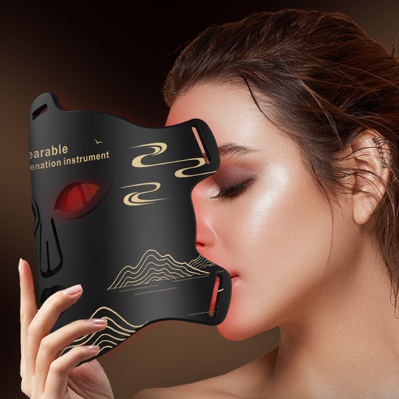 4 ألوان تجديد الجلد مكافحة الش - مراجعة Red Light Therapy Mask Near Infrared وسعره