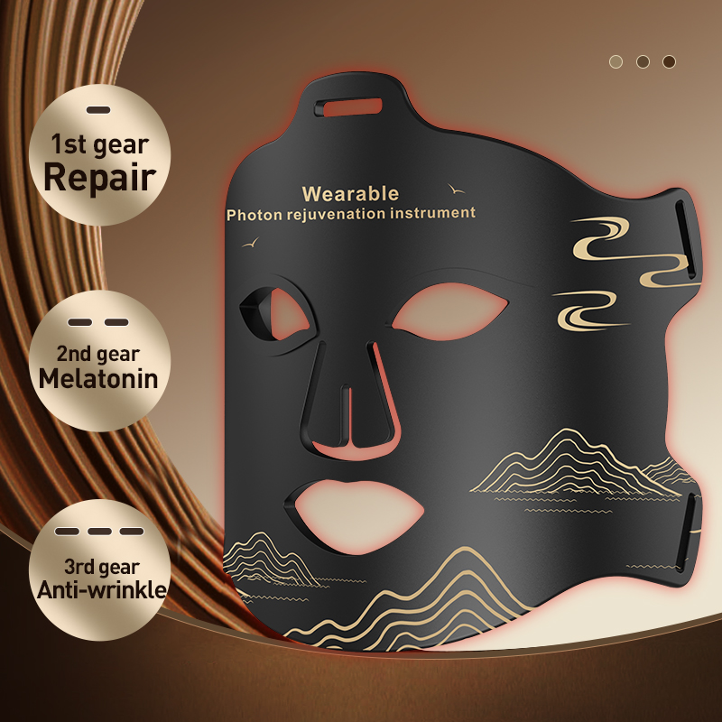 4 ألوان تجديد الجلد مكافحة الش - مراجعة Red Light Therapy Mask Near Infrared وسعره