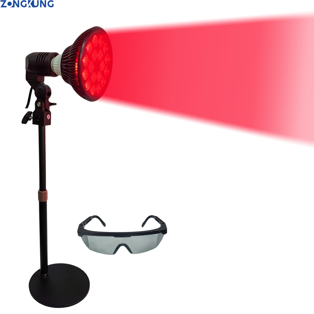 18 مصباح LED للعلاج بالضوء بال - مراجعة Red Light Therapy Mask Near Infrared وسعره